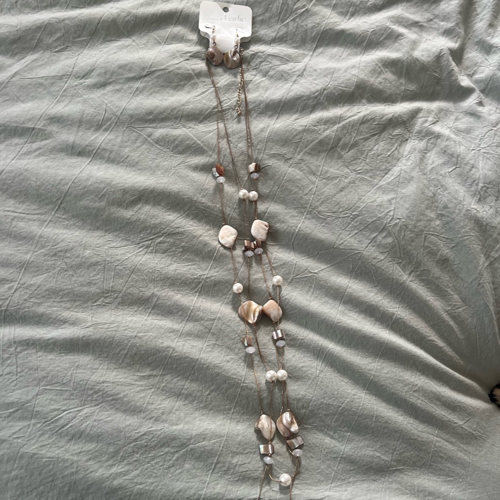 New Charming Charlie earrings and necklace